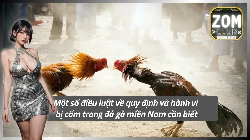 Một số điều luật đá gà miền Nam bạn cần phải nắm