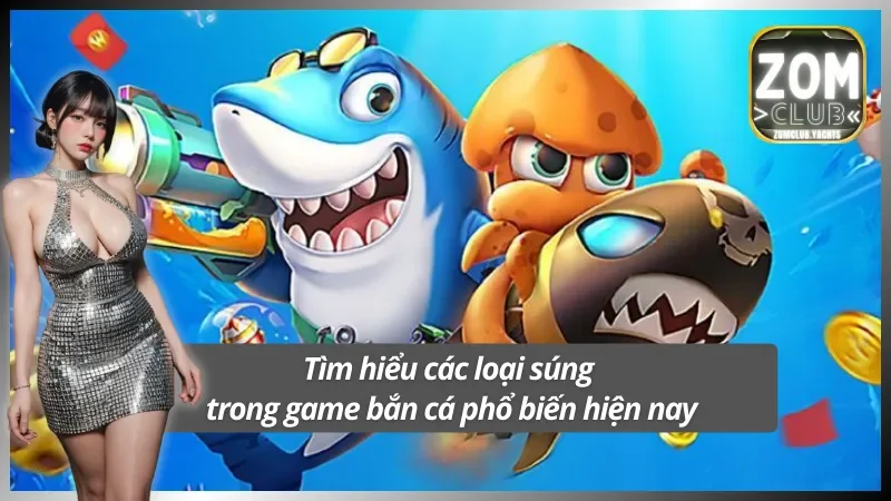 Khám phá những loại súng được sử dụng phổ biến